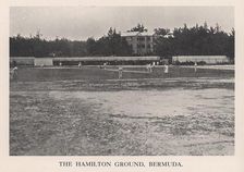 The Hamilton Cricket Ground, Bermuda, 1912. Artist: HP Baily