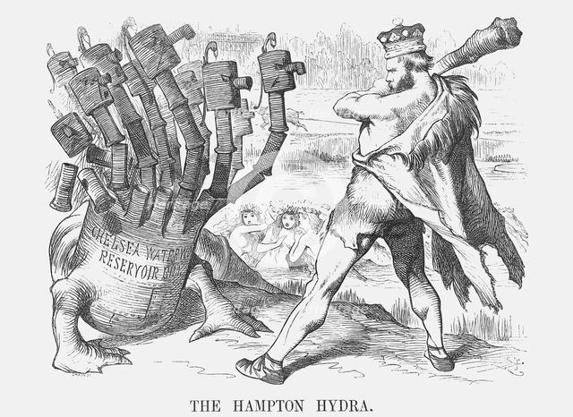 'The Hampton Hydra', 1873. Creator: Joseph Swain.
