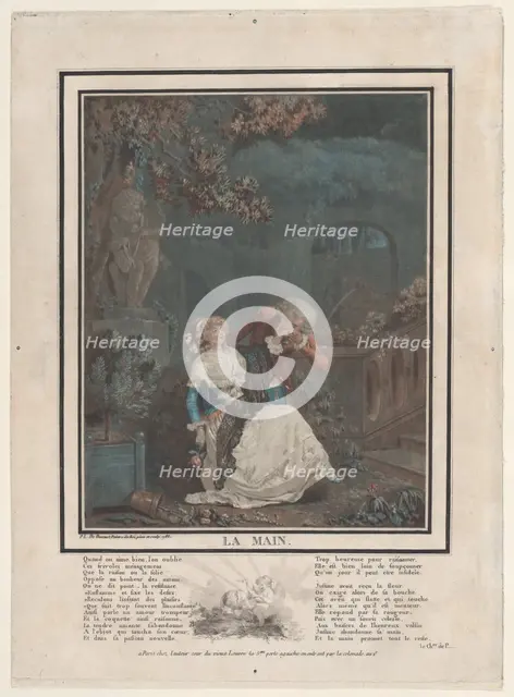 The Hand, 1788. Creator: Philibert Louis Debucourt.