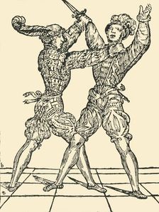 The hand against the dagger, c1536, (1903). Creator: Unknown