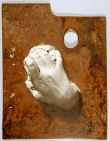 The Hand of Antoine-Louis Barye, 1897. Creator: Leon Joseph Florentin Bonnat
