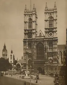 The Hand of Wren in the Fabric of Westminster Abbey c1935. Creator: Donald McLeish
