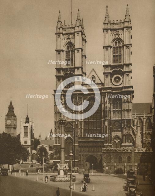 'The Hand of Wren in the Fabric of Westminster Abbey', c1935. Creator: Donald McLeish.