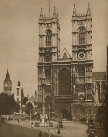 The Hand of Wren in the Fabric of Westminster Abbey c1935. Creator: Donald McLeish