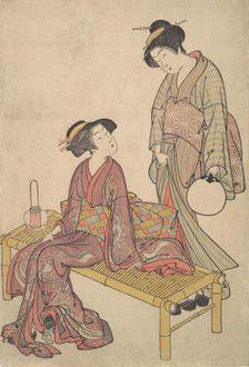 The Hand Lantern, ca. 1790. Creator: Kitao Shigemasa