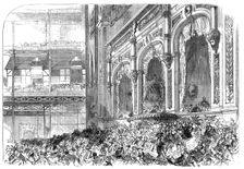 The Handel Festival at the Crystal Palace: the Royal Box, 1868. Creator: C. R.