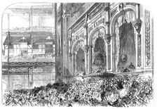 The Handel Festival at the Crystal Palace: the Royal Box, 1868. Creator: C. R.
