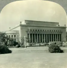 The Handsome Building of the Bureau of Posts, Manila, P.I. c1930s. Creator: Unknown