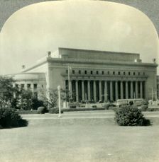 The Handsome Building of the Bureau of Posts, Manila, P.I. c1930s. Creator: Unknown