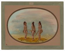 The Handsome Dance - Goo-a-give, 1854/1869. Creator: George Catlin