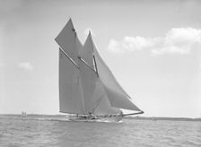 The handsome racing schooner Waterwitch 1911. Creator: Kirk & Sons of Cowes