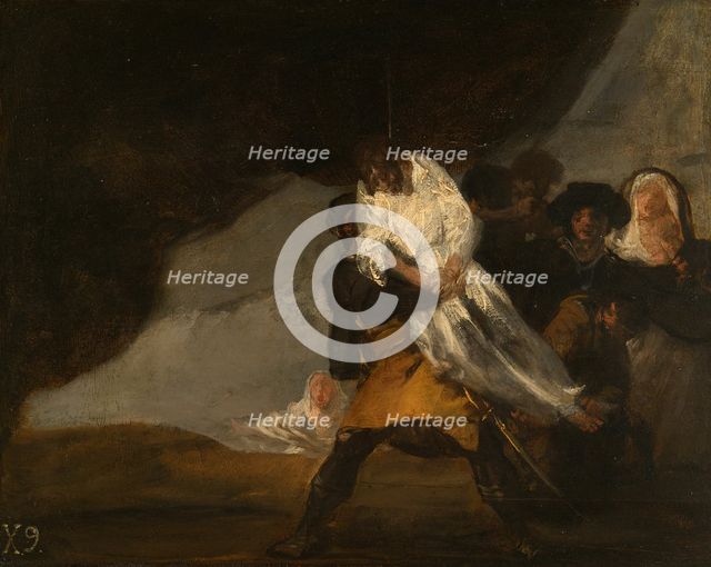 The Hanged Monk, c. 1810. Creator: Francisco Goya.