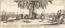 The Hanging, c. 1633. Creator: Jacques Callot