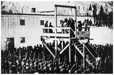 The hanging of Henry Wirz, Washington DC, USA, 1865 (1955)