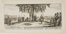 The Hanging, plate eleven from The Large Miseries of War, n.d. Creator: Gerard van Schagen