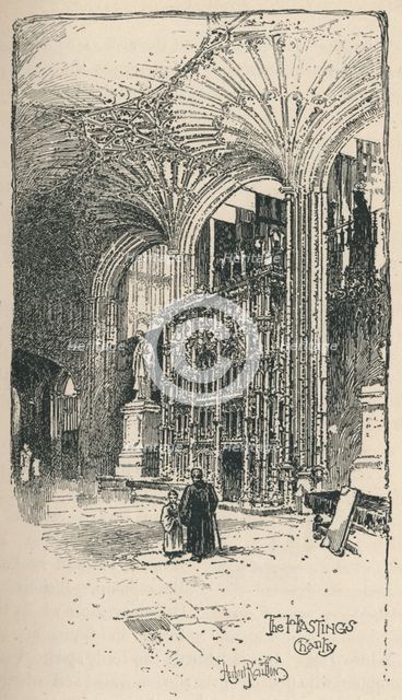 'The Hastings Chantry', 1895. Artist: Unknown.