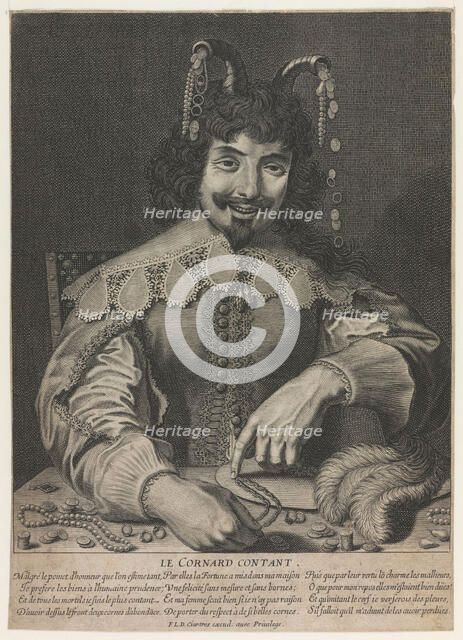 The Happy Cuckold, 1640. Artist: Anonymous  