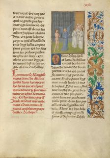 The Happy Crowds of the Faithfully Married; Les Visions du chevalier Tondal, 1475. Creator: Simon Marmion