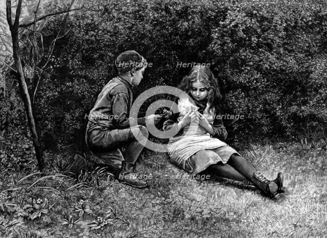 The Happy Days of Spring, 1890. Creator: Unknown.