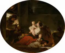 The Happy Family, c. 1775. Creator: Jean-Honore Fragonard