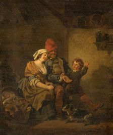 The Happy Family, late 18th-early 19th century. Creator: Jean-Louis Demarne