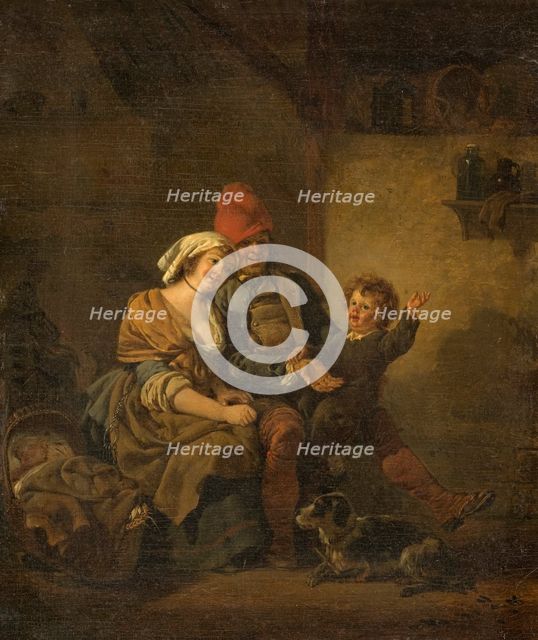 The Happy Family, late 18th-early 19th century. Creator: Jean-Louis Demarne.