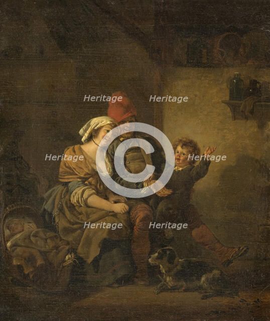 The Happy Family, late 18th-early 19th century. Creator: Jean-Louis Demarne.