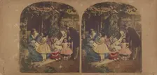 The Happy Homes of England., about 1855. Creator: Alfred Silvester