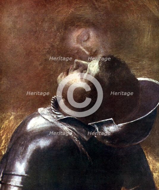 'The Happy Warrior', 1884 (1923).Artist: Frederick Hollyer