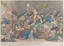 The Harmonic Society, [1810], reissued 1811., [1810], reissued 1811. Creator: Thomas Rowlandson