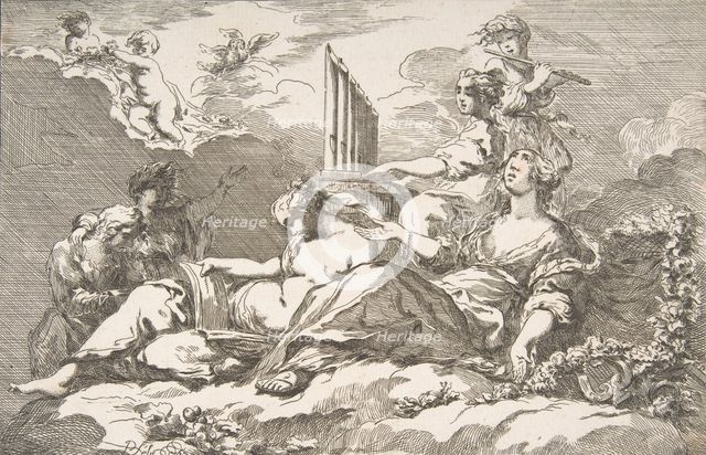 The Harmony of Nature, 1762. Creator: Pierre Lelu.