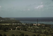 The harbor, Christiansted, St. Croix, Virgin Islands, 1941. Creator: Jack Delano