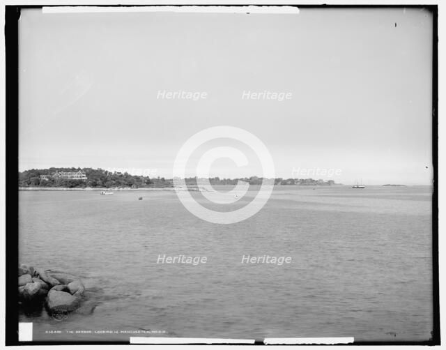 The Harbor, looking in, Manchester, Mass., c1907. Creator: Unknown.
