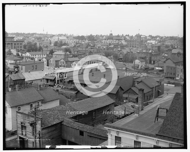 The Harbor, Marquette, Mich., c1908. Creator: Unknown.
