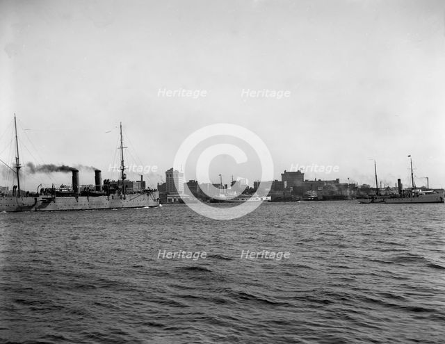 The Harbor, Norfolk, Va., c.between 1910 and 1920. Creator: Unknown.