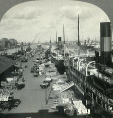 The Harbor of Copenhagen, Metropolis of Denmark c1930s. Creator: Unknown