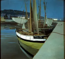 The Harbour 1901. Artist: Felix Edouard Vallotton