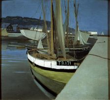 The Harbour 1901. Artist: Felix Edouard Vallotton