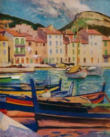 The Harbour, Cassis c1924 (1932). Artist: Francis Campbell Bolleau Cadell