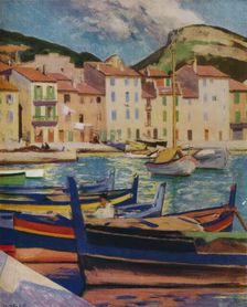 The Harbour, Cassis c1924 (1932). Artist: Francis Campbell Bolleau Cadell