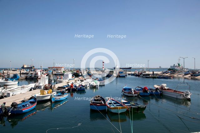 The harbour at Setubal, Portugal, 2009. Creator: Samuel Magal.
