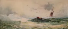 The Harbour Bar 1889, (1935). Artist: Thomas Bush Hardy