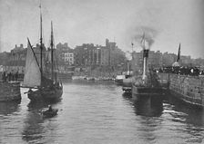 The Harbour, Bridlington Quay c1896. Artist: JW Shores
