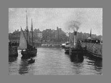 The Harbour, Bridlington Quay, c1900. Artist: JW Shores