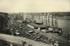 The Harbour, Buffalo River, East London 1901. Creator: Wilson