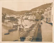 The Harbour Entrance - Polperro 1927