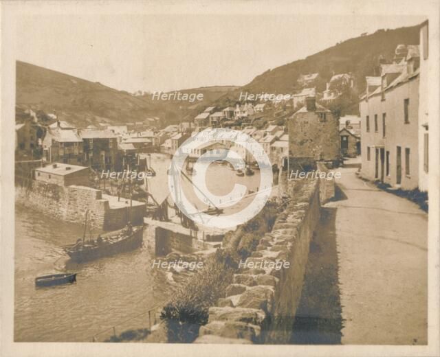 'The Harbour Entrance - Polperro', 1927. Artist: Unknown.