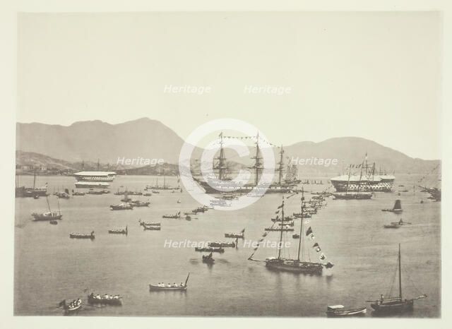 The Harbour, Hong-Kong, c. 1868. Creator: John Thomson.