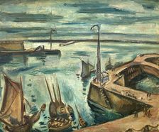 The Harbour of Le Havre, 1921. Creator: Othon Friesz