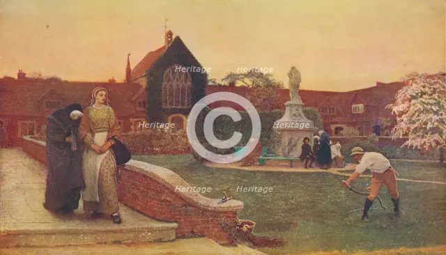 'The Harbour of Refuge', 1872, (c1900). Artist: Fred Walker.